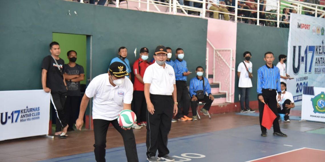 Sidoarjo Jadi Tuan Kejurnas Antar Club Bola Voli U17 Yang Diikuti 108 Club