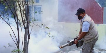 BHS fogging di Perum Villa Jasmine 2, Wonoayu Sidoarjo