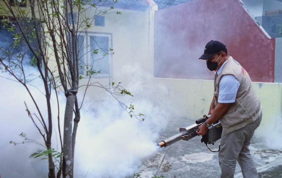 BHS fogging di Perum Villa Jasmine 2, Wonoayu Sidoarjo