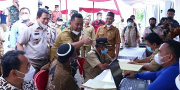 Kolaborasi Gebetan Baru-PTSL 2022 Targetkan 85 Ribu Bidang dan Sertifikat Tanah