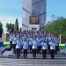 Foto bersama seusai tabur bunga di Makam Pahlawan Surabaya