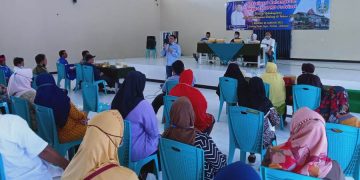 H Khulaim Junaidi saat memberi arahan di acara wawasan kebangsaan di Taman