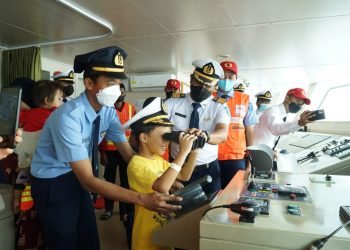 Terobosan Inovatif KM Kirana VII, Penumpang Bisa Tour Edukasi diatas Kapal