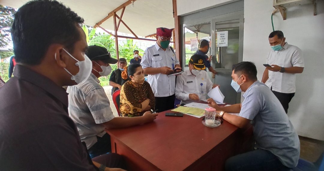 Gerai Rapid Test di Wilayah Pelabuhan Ketapang Disidak Tim Gabungan