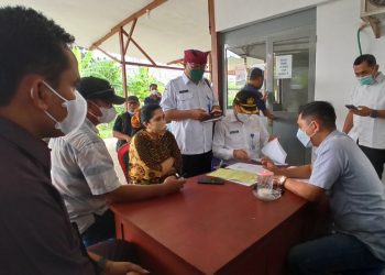 Gerai Rapid Test di Wilayah Pelabuhan Ketapang Disidak Tim Gabungan