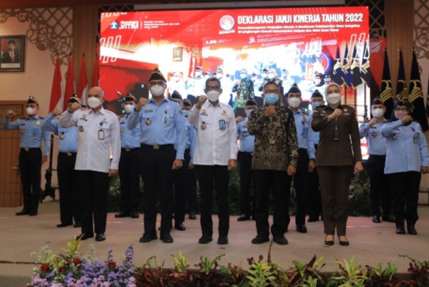 Kemenkumham Jatim Zero Pengaduan, Data Ombudsman RI Jatim 2021