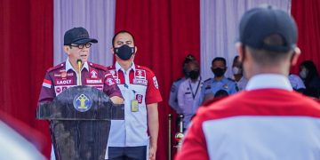 Perkuat Penegakan Hukum Keimigrasian, 26 Instansi Ikuti Apel Nasional Gabungan di Perairan Batam