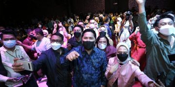 Menteri BUMN RI, Erick Thohir fokus TJSL BUMN untuk bantu masyarakat.