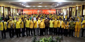 Rakerda dan Rapimda Partai Golkar Sidoarjo di Hotel Hologen, Juanda, Sidoarjo