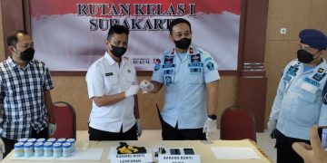 Petugas Rutan Kelas I Surakarta Gagalkan Penyelundupan Paket Diduga Sabu