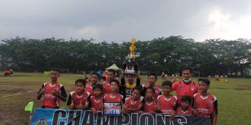 U-12 Akademi Talenta Muda Sidoarjo Juara 1 Piala Champions Games Festival Usia Muda 2021