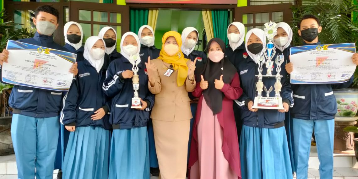 Paskibra SMKN 2 Buduran Raih Juara Purwa 1 dan Harapan 3