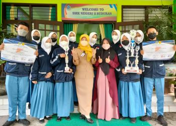 Paskibra SMKN 2 Buduran Raih Juara Purwa 1 dan Harapan 3