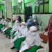 Ribuan Siswa MI Muslimat NU Pucang Sidoarjo Antusias Ikuti Vaksinasi