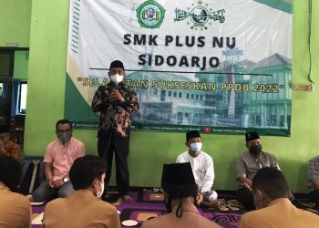 SMK Plus NU Sidoarjo Sambut PPDB 2022 Dengan Gelar Doa Bersama