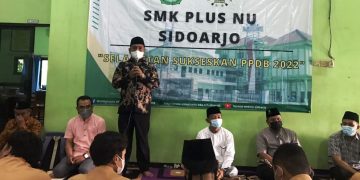 SMK Plus NU Sidoarjo Sambut PPDB 2022 Dengan Gelar Doa Bersama