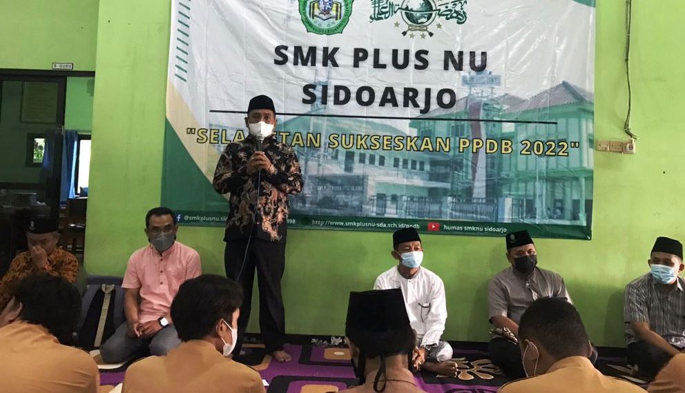 SMK Plus NU Sidoarjo Sambut PPDB 2022 Dengan Gelar Doa Bersama