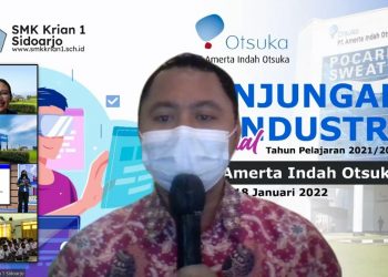 SMK Krian 1 Sidoarjo Perkenalkan Siswanya ke Industi dan Universitas Dinamika