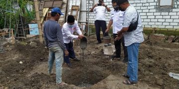 Lazismu Lamongan Bedah Rumah Guru Ngaji di Babat