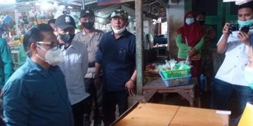 Pastikan Harga Barang Pokok Aman, Ketum PKB Muhaimin Iskandar Kunjungi Pasar Rogojampi