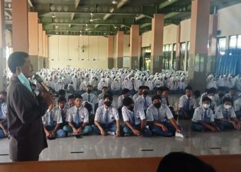 SMK Yapalis Krian Gandeng Bank Mandiri Lakukan Gerakan Ayo Menabung