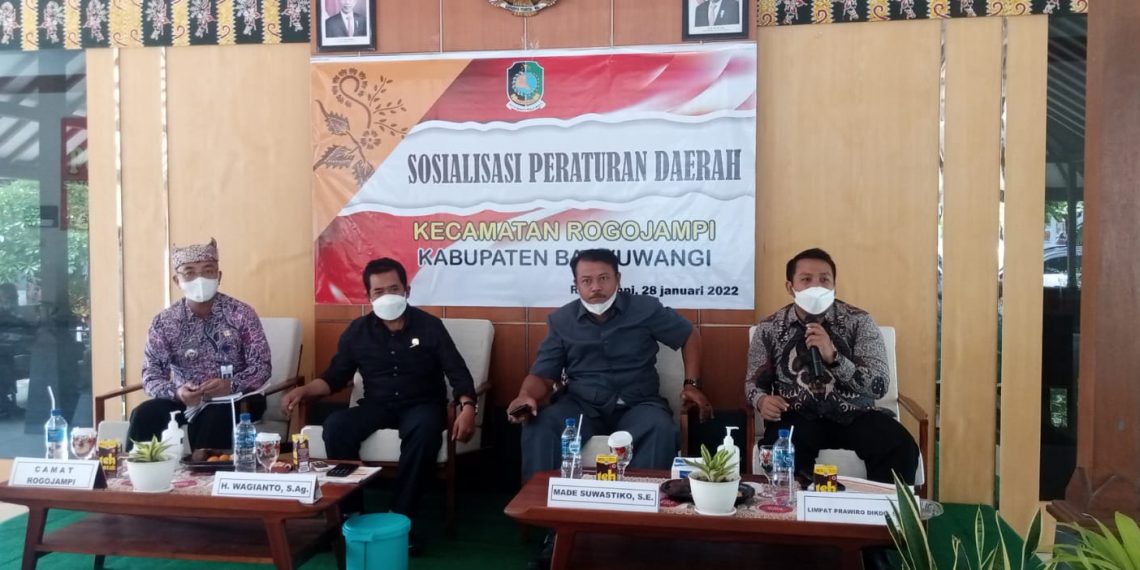 Selamatkan Generasi Muda, Rogojampi Sosialisasi Perda Penyalahgunaan Narkoba