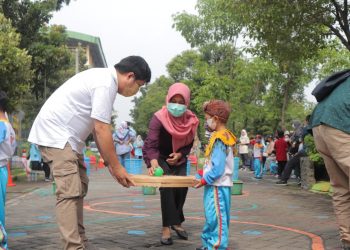 Family Day KB-TK Al Muslim Sekaligus Peringati HUT Ke-163 Sidoarjo
