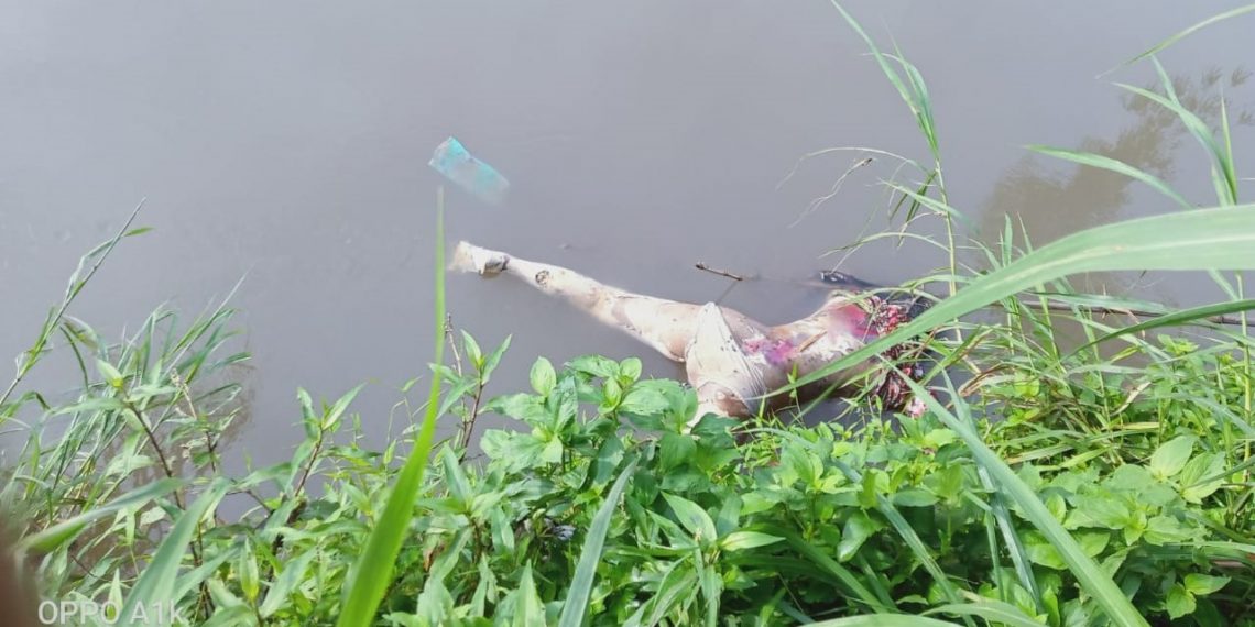 Mayat Lansia Ditemukan Mengapung di Sungai Bomo Blimbingsari