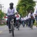 Jaga Semangat dan Stamina, AAL-Lantamal V Gowes Bareng di Madura