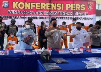 Pelaku Teror Lapas Pekanbaru Terungkap, Dirjenpas Sampaikan Penghargaan ke Polda Riau