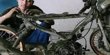 Dewa Asdhi Wijaya Siswa SMK Krian 2 Berwirausaha Bengkel Omsetnya Mencapai Rp 30 Juta per Bulan