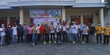 BHS Peduli fogging di RW 07 Perum Magersari, Sidoarjo