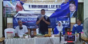 H Khulaim Junaidi saat reses di Kecamatan Prambon