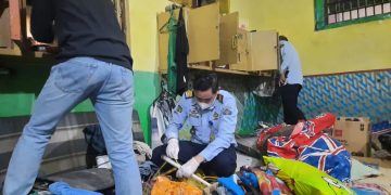 Blok Hunian Lapas Sidoarjo Digeledah