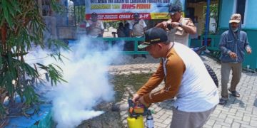 BHS Peduli Lakukan Fogging di Perum Taman Delta dan Alam Mutiara