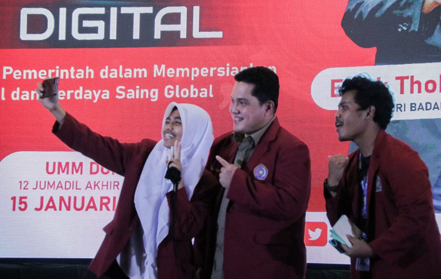 Erick Thohir: Disrupsi Digital Bisa Jadi Peluang Cuan Kreativitas