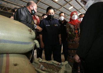 Menteri BUMN Erick Thohir dorong ekspor kopi