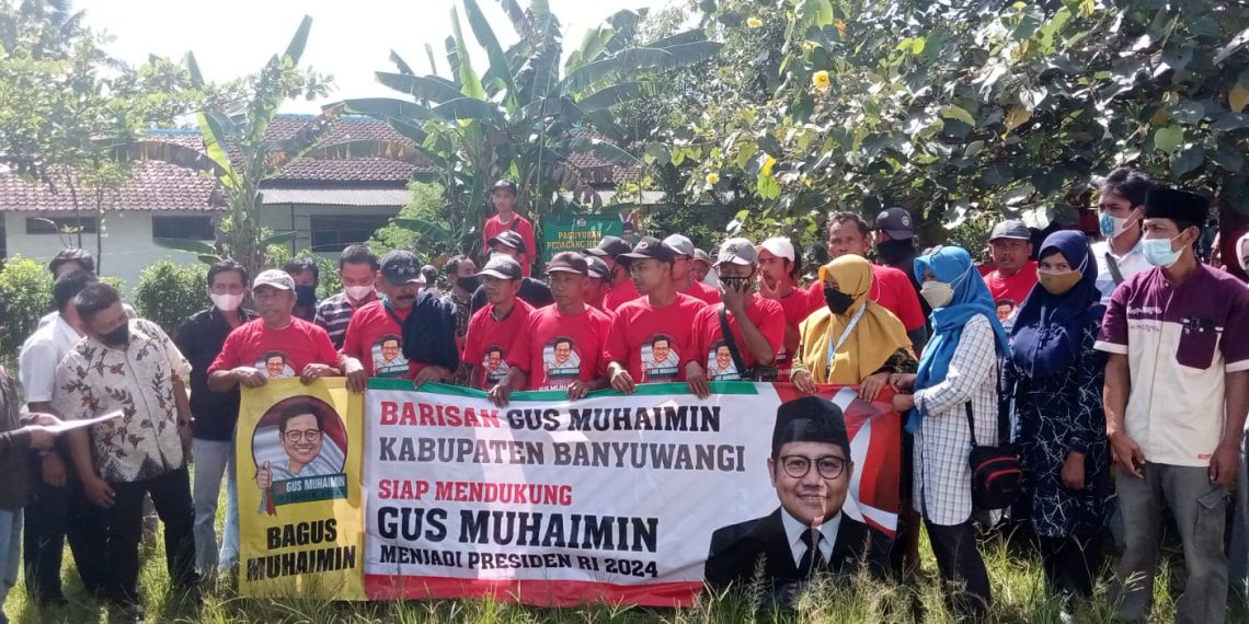 Ratusan Warga Banyuwangi Berkomitmen Dukung Muhaimin Iskandar Jadi Presiden 2024