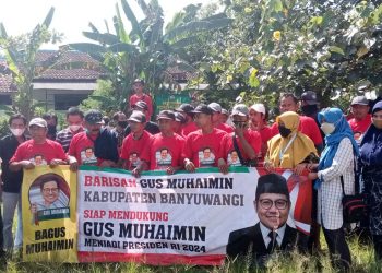 Ratusan Warga Banyuwangi Berkomitmen Dukung Muhaimin Iskandar Jadi Presiden 2024