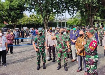 Panglima TNI Andika Perkasa Puji Fasilitas Karantina Balai Diklat Kemenag Surabaya