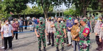 Panglima TNI Andika Perkasa Puji Fasilitas Karantina Balai Diklat Kemenag Surabaya