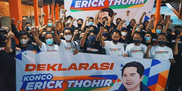 Konco Erick Thohir Siap Dukung Erick Maju Capres 2024