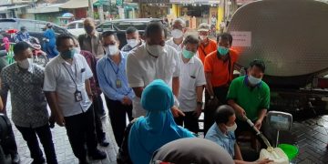 Sidak ke Pasar dan Distributor Surabaya, Mendag: Distribusi Harus Cepat dan Masif