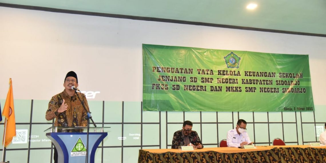 Bupati Muhdlor Mewanti-wanti Seluruh Sekolah Agar Tidak Memungut Dana ke Orang Tua Siswa