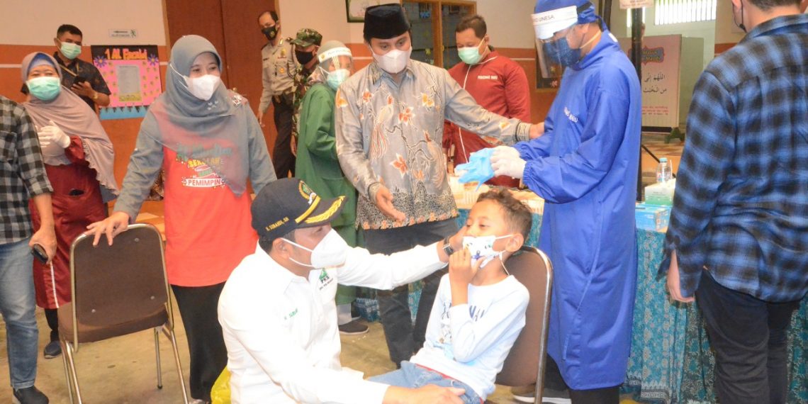Wakil Bupati Sidoarjo Tinjau Langsung Tracing di SD Al Muslim