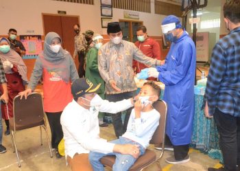 Wakil Bupati Sidoarjo Tinjau Langsung Tracing di SD Al Muslim