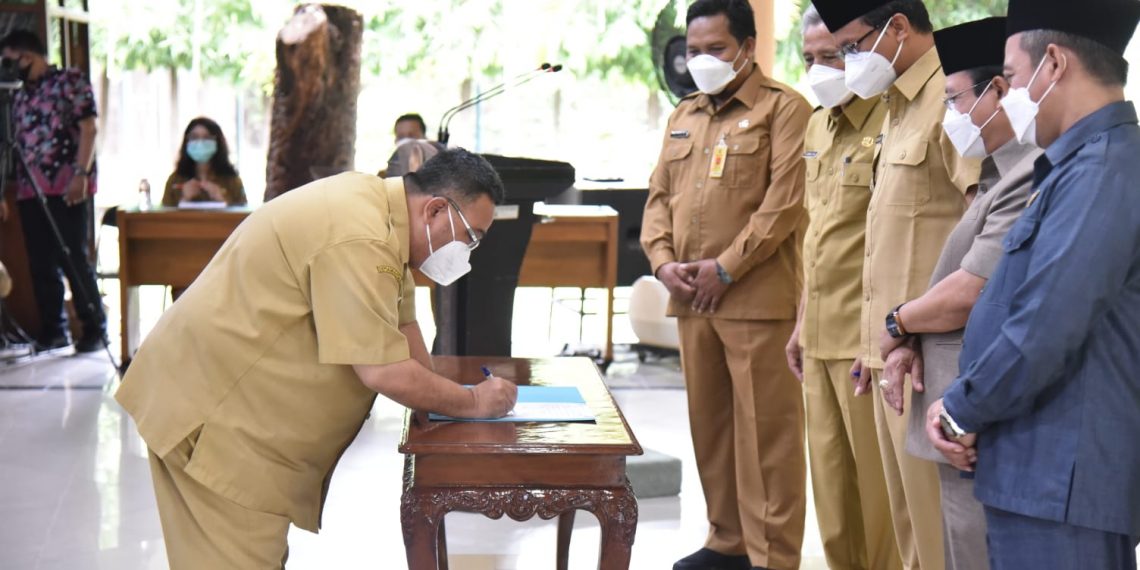 Bupati Muhdlor Akan Terus Evaluasi Kinerja OPD yang Lemot