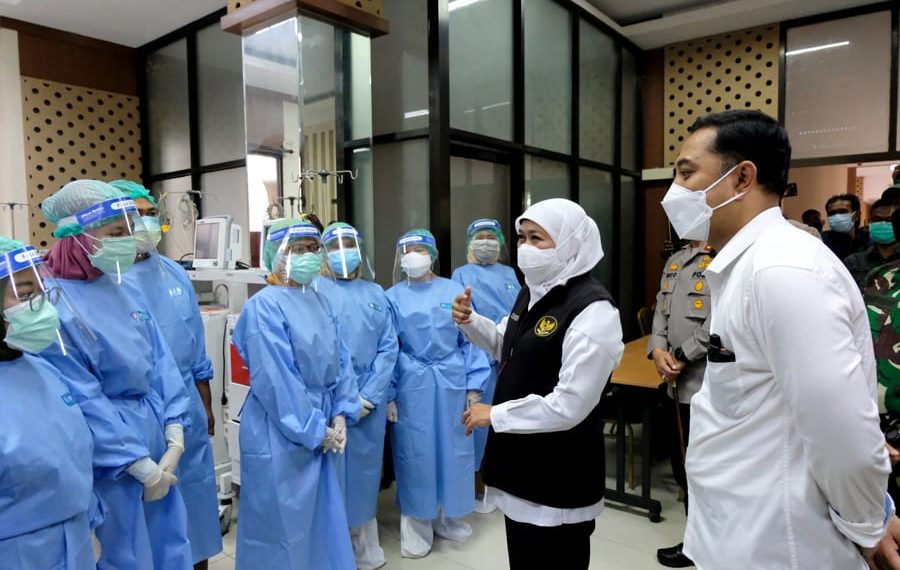 Gubernur Khofifah Puji Rumkit Isoter Milik Surabaya