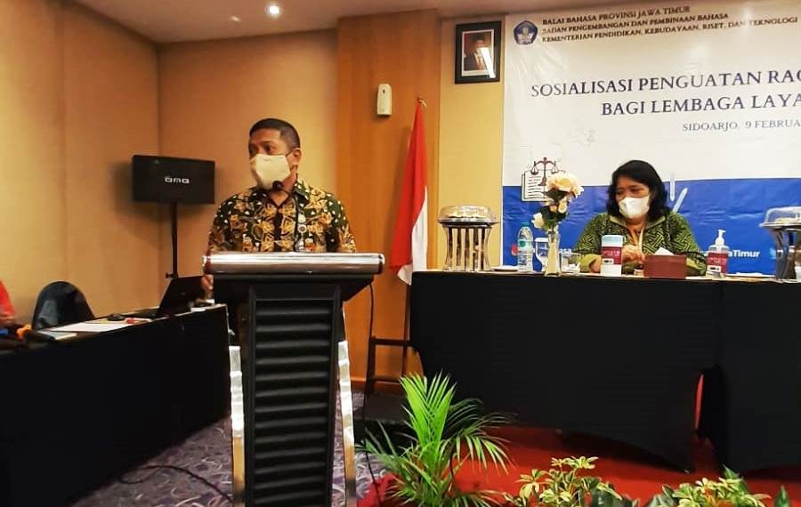 Kaidah Berbahasa di Layanan Publik OPD Masih Rendah, BBJT Beri Penguatan Ragam Bahasa Hukum
