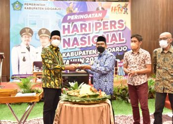 Peringati HPN 2022, Bupati Muhdlor Apresiasi Sikap Kritis Pers Kawal Kebijakan Pemerintah